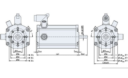 BG Series 4.2A/160W DC Motor with Integrated Control - Image 2