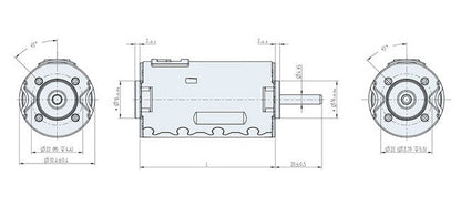 Dunkermotoren BG Series Brushless DC Motor with Integrated Hall Sensors - Image 2
