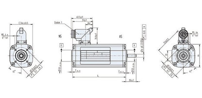 Dunkermotoren BG Series 2.5A/45W Brushless DC Motor with Integrated Control - Image 2