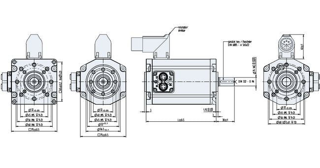 Dunkermotoren BG Series Brushless DC Motor - Image 2