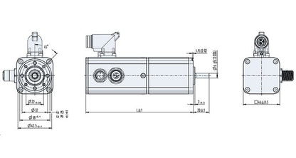 BG Series Brushless DC Motor with Integrated Control Electronics - Image 2