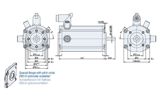 BG Series 11A Brushless DC Motor with Integrated Control - Image 2