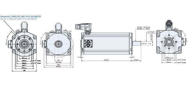 Dunkermotoren BG Series Brushless DC Motor with Integrated Control Electronics - Image 2