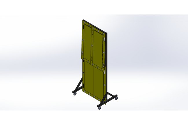 Lead Blanket Racking System - Image 1