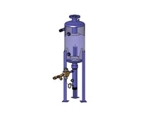 56 Inch (in) Height Blowdown Separator