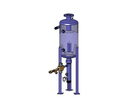 56 Inch (in) Height Blowdown Separator - Image 1