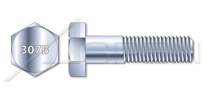 Grade B Steel Zinc Plated ASTM A307 Heavy Hex Bolt - Image 1
