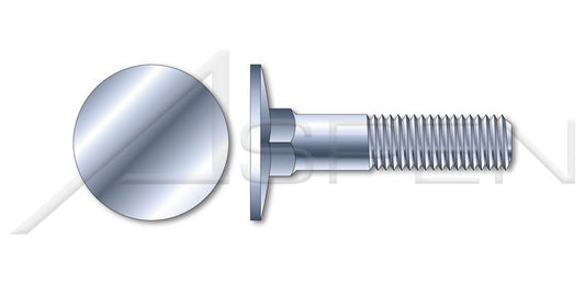 Steel Zinc Flat Head Square Neck Plated Elevator Bolt - Image 1