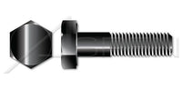 Grade 2 Steel Black Oxide Hex Head Cap Screw Bolt