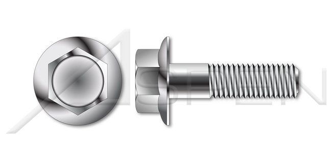AISI 304 Stainless Steel (18-8 Flange Bolt - Image 1