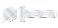 Nylon 6/6 DIN 933/ISO 4017 Metric Full Thread Hex Head Cap Screw Bolt