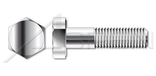 A4 80 Stainless Steel DIN 931/ISO 4014 Metric Part Thread Hex Head Cap Screw Bolt - Image 1