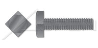 A307 Square Head Full Thread Steel Plain Machine Bolt
