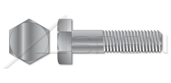 A307 Steel Hot Dip Galvanized Part Thread Hex Head Machine Bolt - Image 1