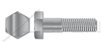 A307 Steel Hot Dip Galvanized Part Thread Hex Head Machine Bolt