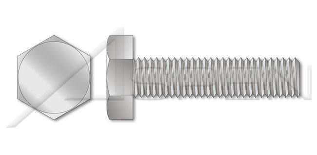 Aluminum Alloy 6061 T6 Full Thread Hex Tap Bolt - Image 1
