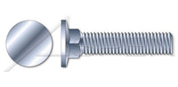 A307 Steel Zinc Flat Head Square Neck Full Thread Carriage Bolt