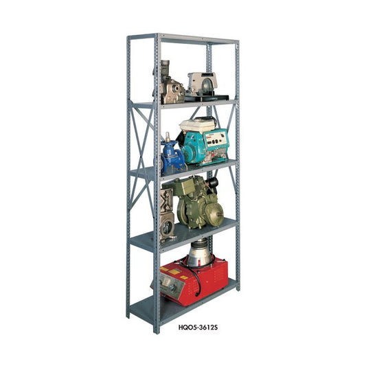 Q-Line Industrial Shelving, Open Style - 22x21x84 in - Image 1