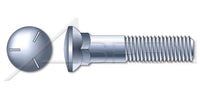 Dome Head #3; Head Grade 5 Steel Zinc Plow Bolt