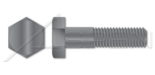 A307 Steel Plain Hex Head Machine Bolt - Image 1