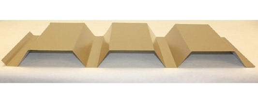 Stainless Steel Bold Rib II Corrugated Metal Sheet - Image 1
