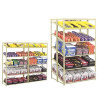 48" Boltless Sloping Shelf Unit - Sand Finish