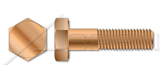 Silicon Bronze Hex Head Cap Screw Bolt - Image 1