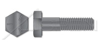 Steel Plain Grade 5 Hex Head UNC Coarse Thread Made in U.S.A. Cap Screw Bolt