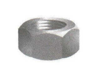 Grade C Automation Style All Metal Lock Nuts - Cadmium & Wax Finish - 1 1/4-12 Thread Size - Image 1