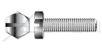 A4 Stainless Steel DIN 933/ISO 4017 Metric Slotted Drive Full Thread Hex Head Cap Screw Bolt