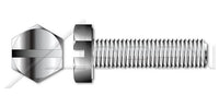 A2 Stainless Steel DIN 933/ISO 4017 Metric Slotted Drive Full Thread Hex Head Cap Screw Bolt