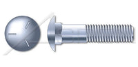 Steel Zinc Grade 5 Round Head Square Neck Part Thread Carriage Bolt