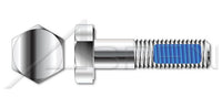 AISI 304 Stainless Steel (18-8) Thread Locking Patch Hex Head Cap Screw Bolt