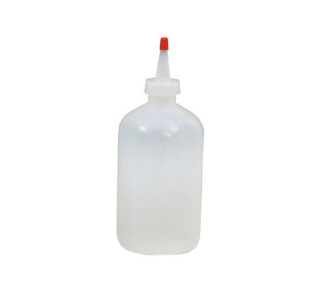 16 oz Boston Round Bottle with Natural Yorker Cap - Image 1