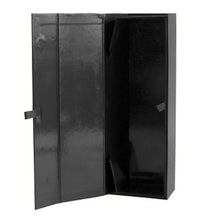 Collapsible Black Wine and Storage Box - 3-1/2 Inch Width
