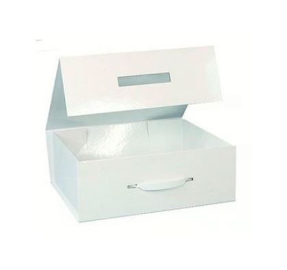 Collapsible Attache File Storage Box - 4-1/2 Inch Height - Image 1