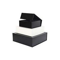 6 Inch Leatherette Collapsible Gift Box