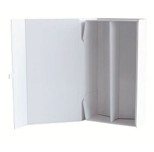 7 Inch White Collapsible Wine & Storage Box - Image 1