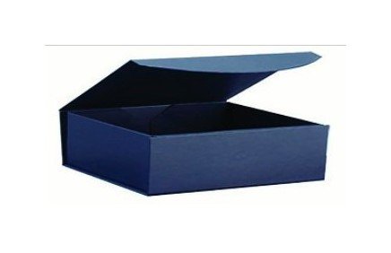 Collapsible Curved Magnetic Closure Gift Box - 14-3/8 in Length - Image 1