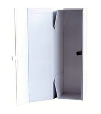 White Collapsible 3-1/2 Inch Wine & Storage Box
