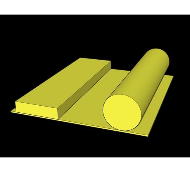 Alloy 464 Brass Plate - 0.625" x 24" x 24" M20 Temper, ASTM B171 Compliant - Image 1