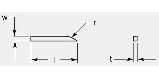 Precision Reamer, 0.072 / 0.078 in Thickness - Image 1