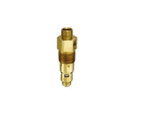 Brass-In Tank Check Valve, 3/8 in Inlet Size with Compression Thread Inlet