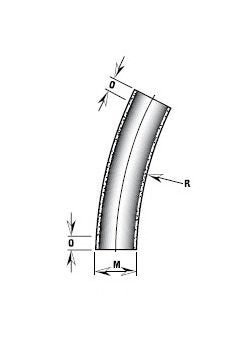 Champion Fiberglass® 30º x 24 Inch Radius Elbow - Image 1