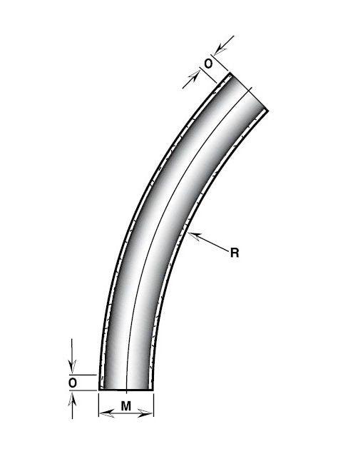 Champion Fiberglass® 6 Inch Heavy Wall IPS Aboveground Radius Elbow - Image 1