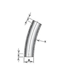 Champion Fiberglass® 1 1/2" IPS Aboveground Radius Elbow - 22 1/2º x 24"