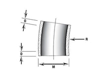 Champion Fiberglass 4" IPS Aboveground Radius Elbow - 11 1/4º x 36"