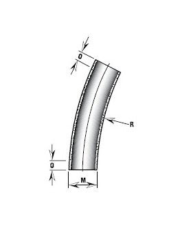 Champion Fiberglass 22 1/2º x 12 Inch Radius Elbow - Image 1