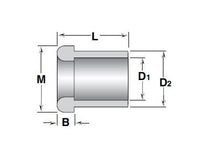 Champion Fiberglass 2in IPS Standard Wall Aboveground Socket End Bell