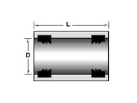 Champion Fiberglass 4-Inch ID Belowground Sleeve Coupling with Triple Seal Gasket